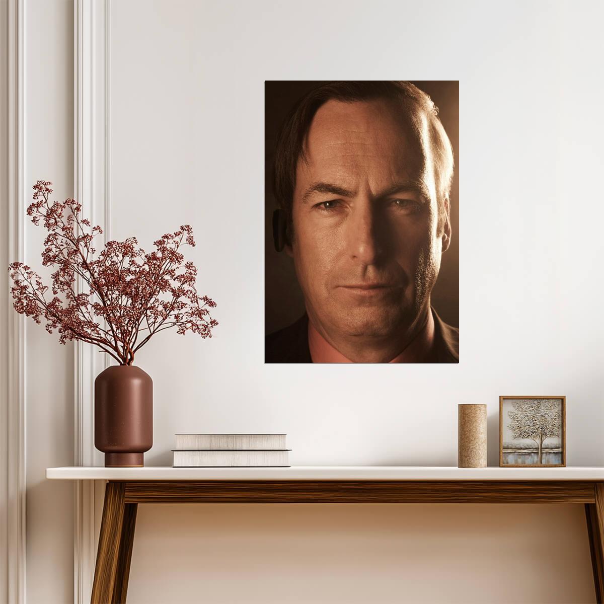 Better Call Saul Goodman | Intense Close Up Portrait | TV Show Poster - Movies & TV Poster