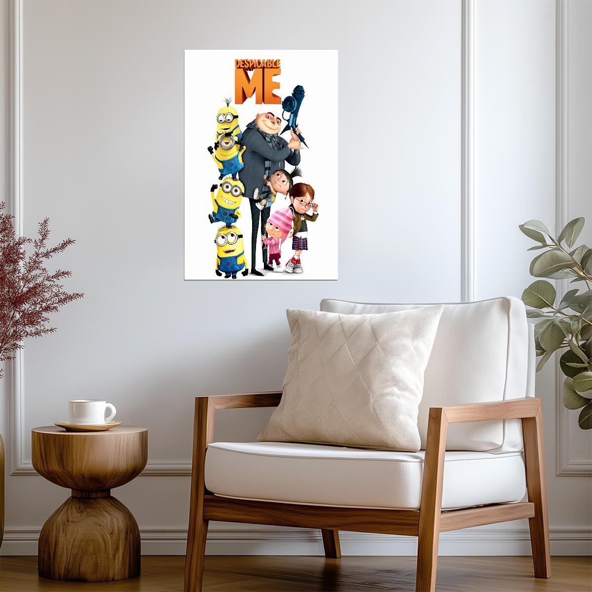 Despicable Me Movie Poster | Gru and the Girls - Movies & TV Poster