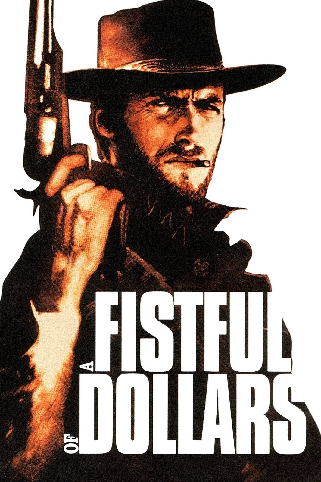 A Fistful of Dollars Poster | Clint Eastwood with a Revolver - Movies & TV Poster