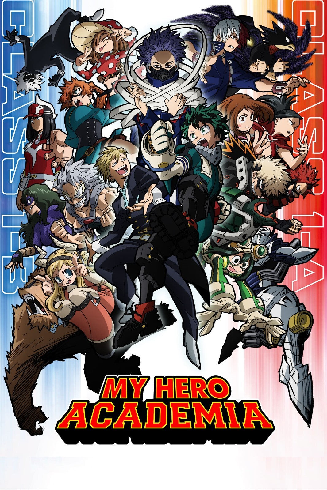 My Hero Academia Anime Poster | Heroes and Villains - Anime Poster