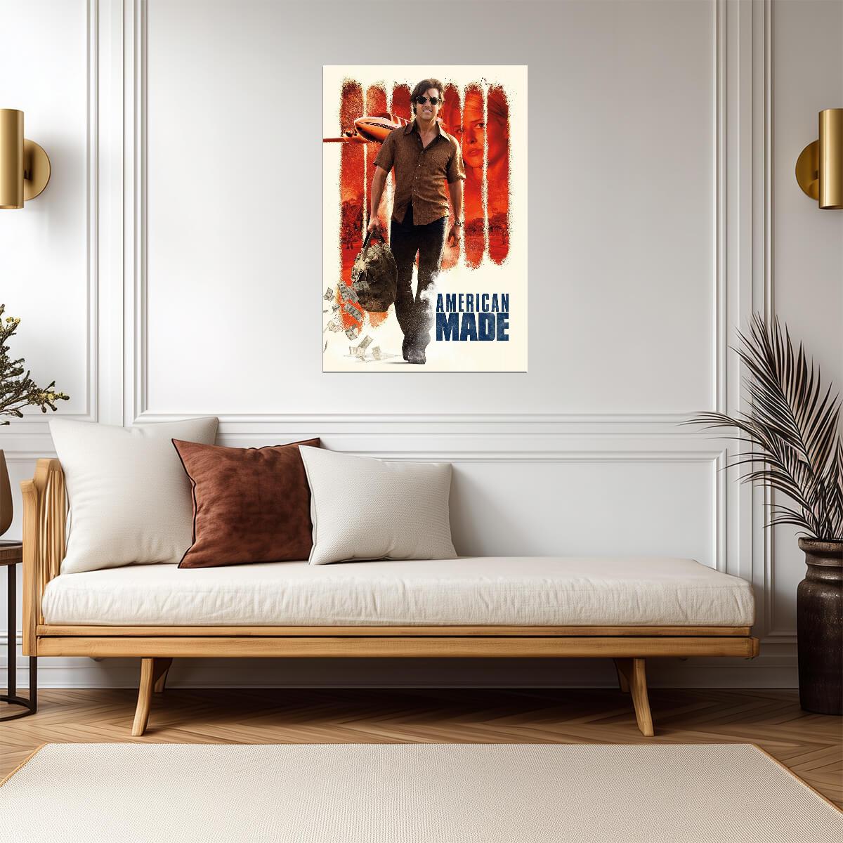 American Made Movie Poster | Tom Cruise as Barry Seal - Movies & TV Poster
