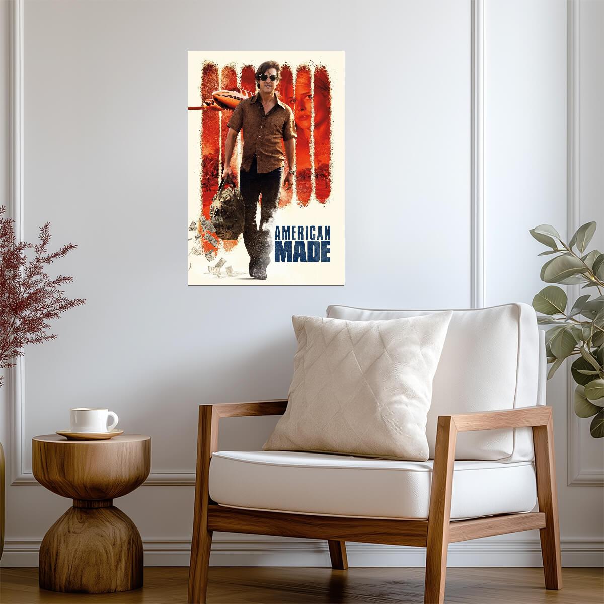 American Made Movie Poster | Tom Cruise as Barry Seal - Movies & TV Poster