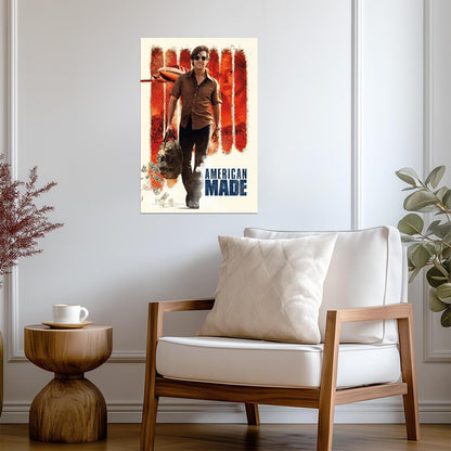 American Made Movie Poster | Tom Cruise as Barry Seal - Movies & TV Poster