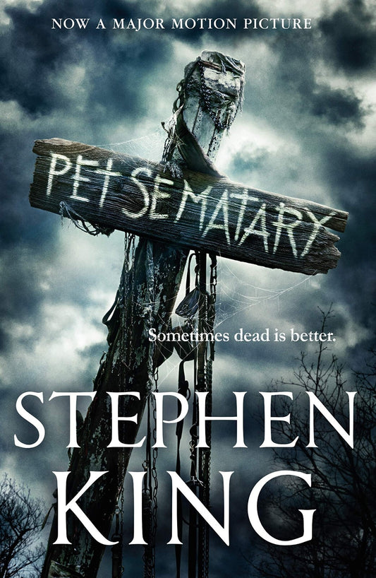 Pet Sematary Poster | Stephen King Book Cover - Type & Quotes Poster