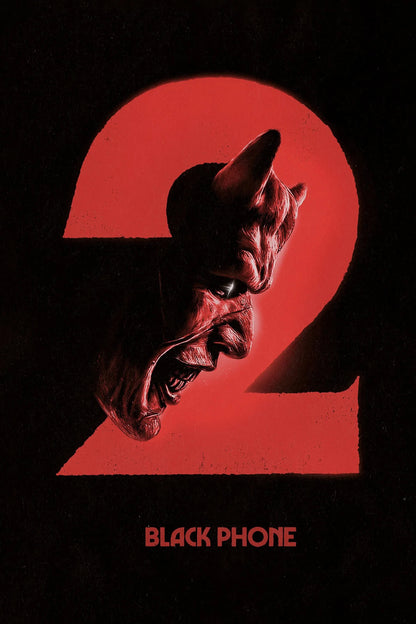 Black Phone 2 Movie Poster | The Grabber Inside the Number Two - Movies & TV Poster