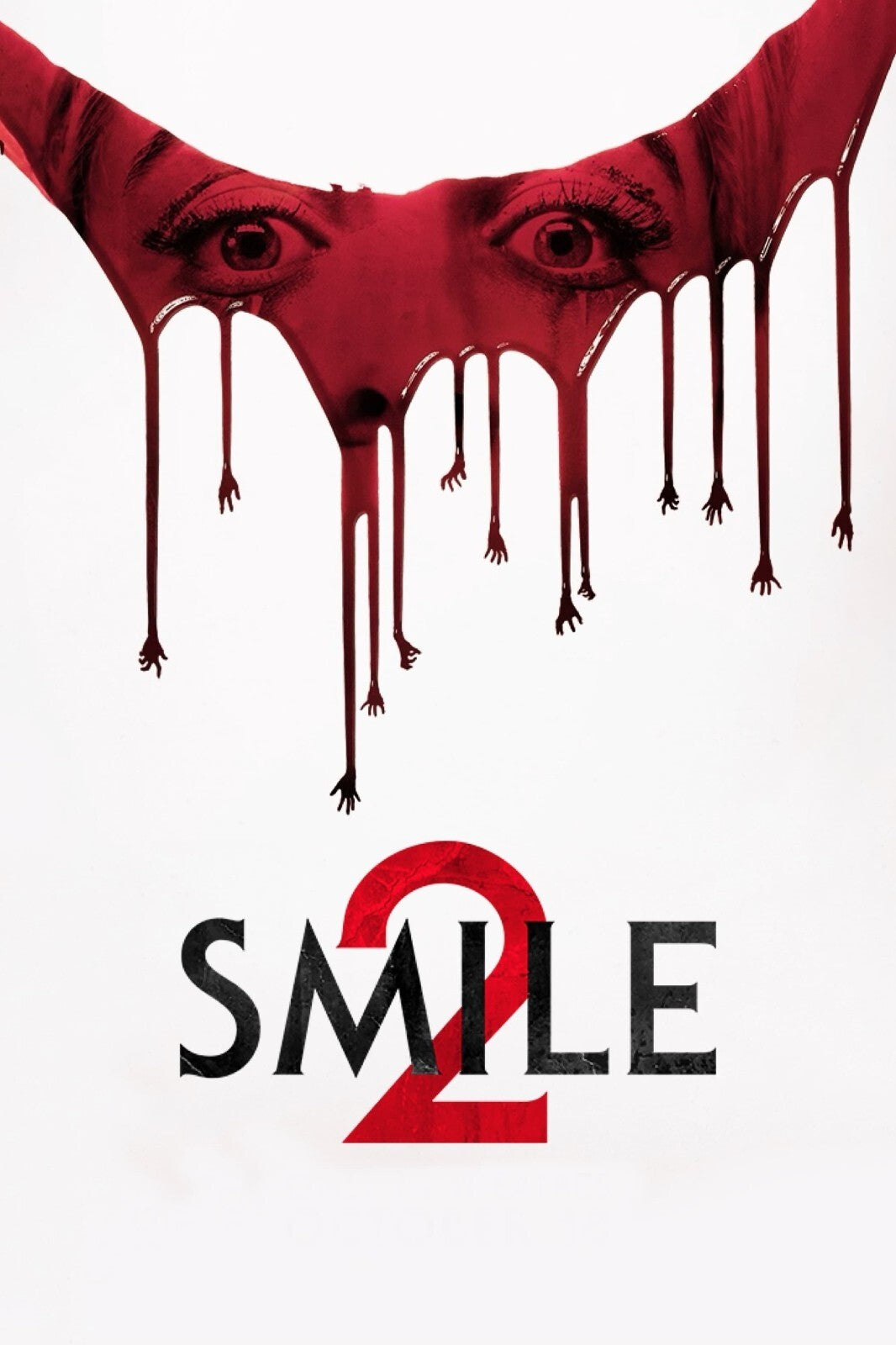 Smile 2 Movie Poster | Bleeding Smile with Eyes - Movies & TV Poster