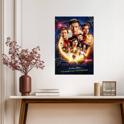 Spider-Man No Way Home Movie Poster | The More Fun Stuff Version Collage - Movies & TV Poster
