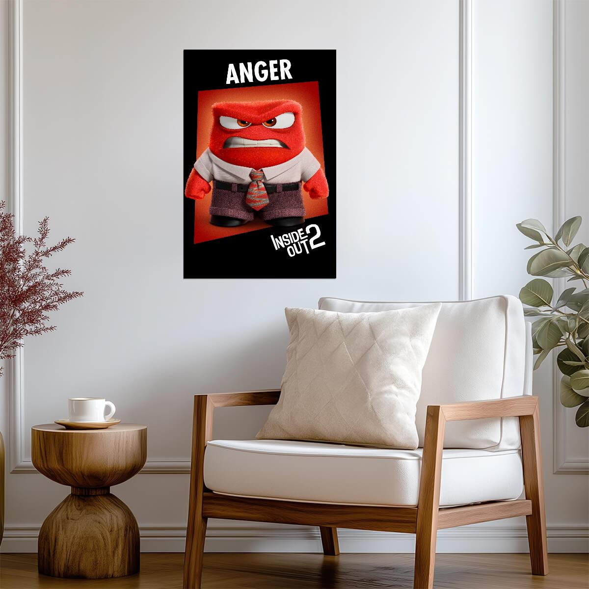 Inside Out 2 Movie Poster | Anger - Movies & TV Poster