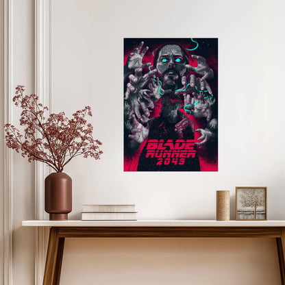 Blade Runner 2049 Movie Poster | Niander Wallace Surrounded by Hands - Movies & TV Poster