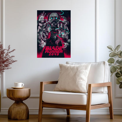 Blade Runner 2049 Movie Poster | Niander Wallace Surrounded by Hands - Movies & TV Poster