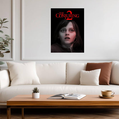 The Conjuring 2 Movie Poster | Madison Wolfe as Janet Hodgson - Movies & TV Poster