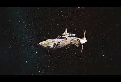Cowboy Bebop Poster | The Bebop Spaceship Among the Stars - Anime Poster