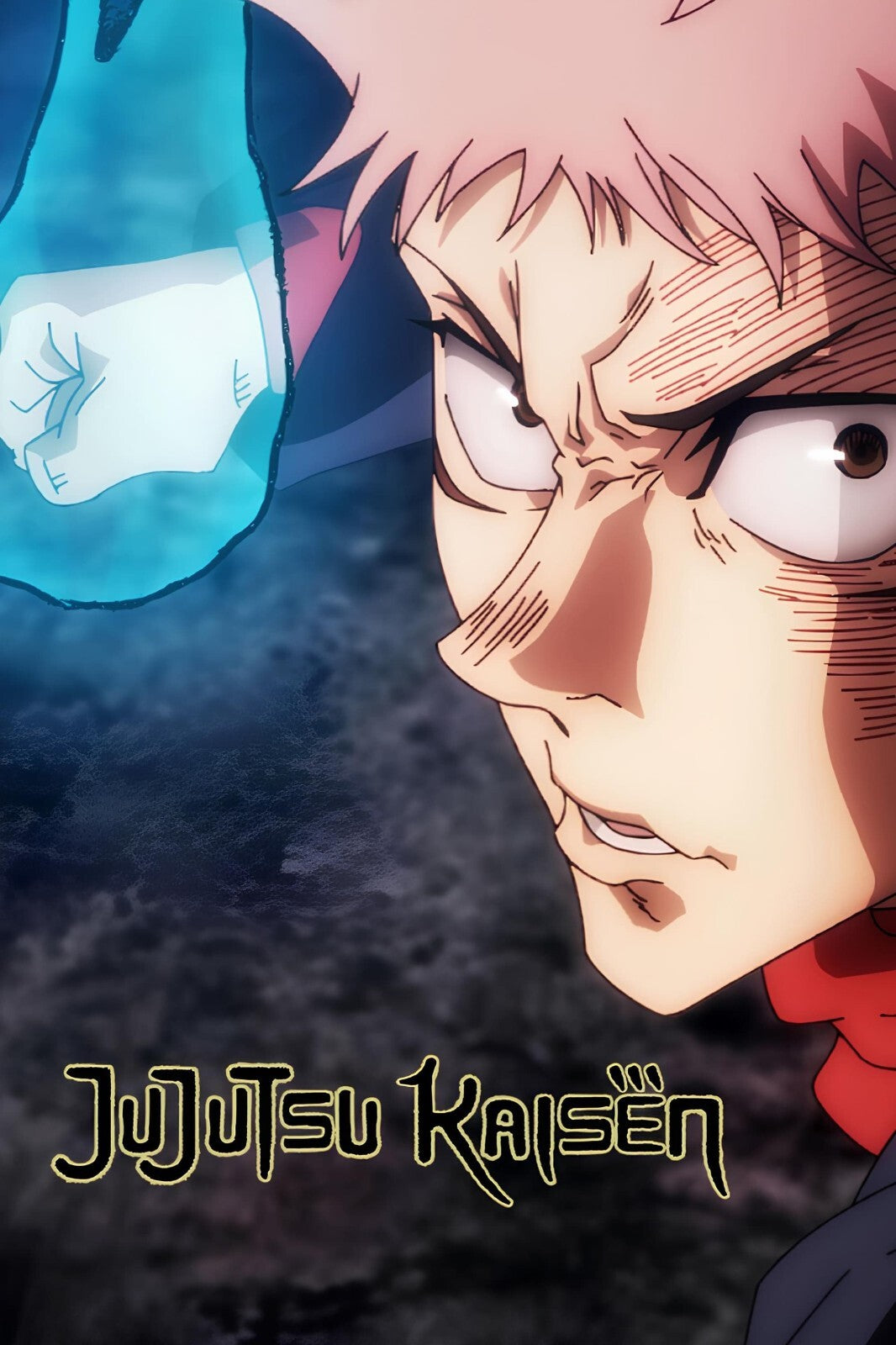 Jujutsu Kaisen Poster | Yuji Itadori Close-Up - Anime Poster