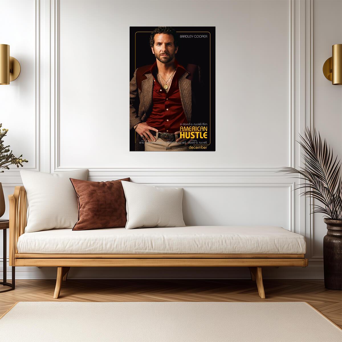 American Hustle Movie Poster | Bradley Cooper as Richie DiMaso - Movies & TV Poster