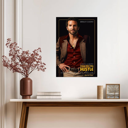 American Hustle Movie Poster | Bradley Cooper as Richie DiMaso - Movies & TV Poster
