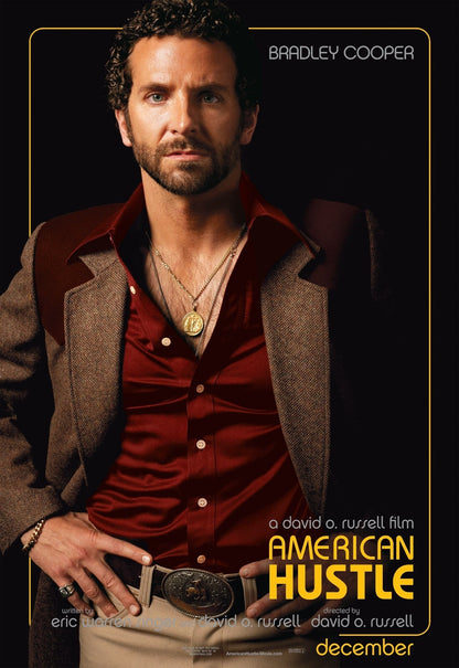 American Hustle Movie Poster | Bradley Cooper as Richie DiMaso - Movies & TV Poster