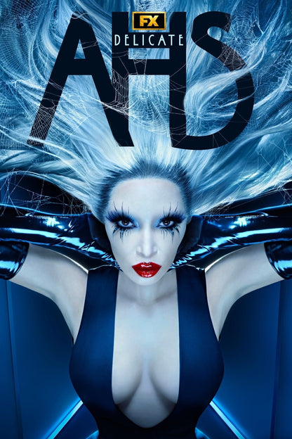 American Horror Story Delicate Poster | Kim Kardashian with Spider Legs - Movies & TV Poster