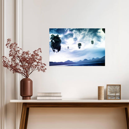 Avatar Movie Poster | Floating Mountains above the Clouds - Movies & TV Poster