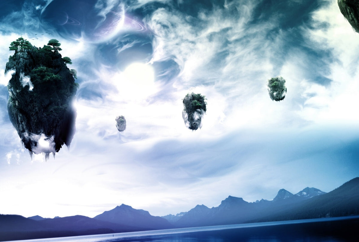 Avatar Movie Poster | Floating Mountains above the Clouds - Movies & TV Poster