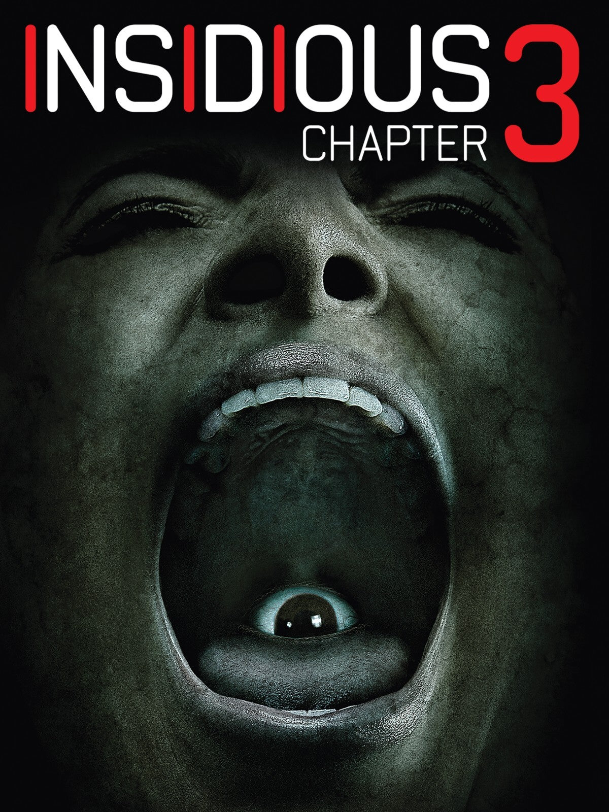 Insidious Chapter 3 Movie Poster | Eye Inside a Screaming Mouth - Movies & TV Poster