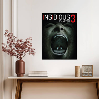 Insidious Chapter 3 Movie Poster | Eye Inside a Screaming Mouth - Movies & TV Poster