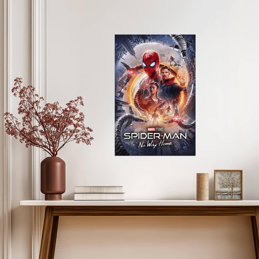 Spider-Man No Way Home Movie Poster | Spider-Man, MJ and Doctor Strange - Movies & TV Poster