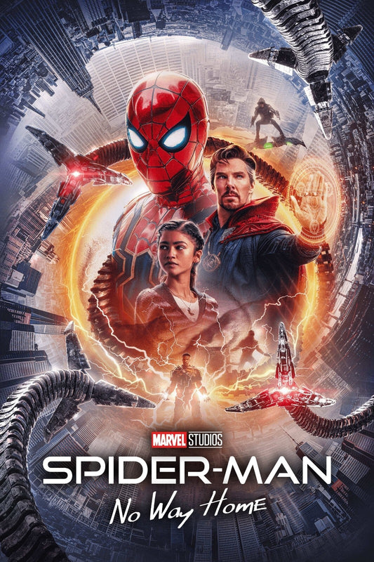 Spider-Man No Way Home Movie Poster | Spider-Man, MJ and Doctor Strange - Movies & TV Poster