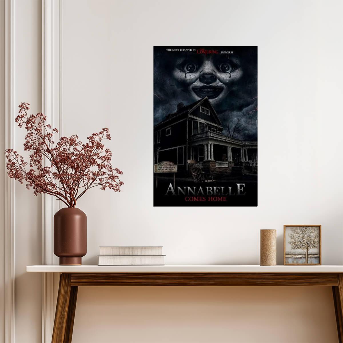 Annabelle Comes Home Movie Poster | Haunted House Print - Movies & TV Poster