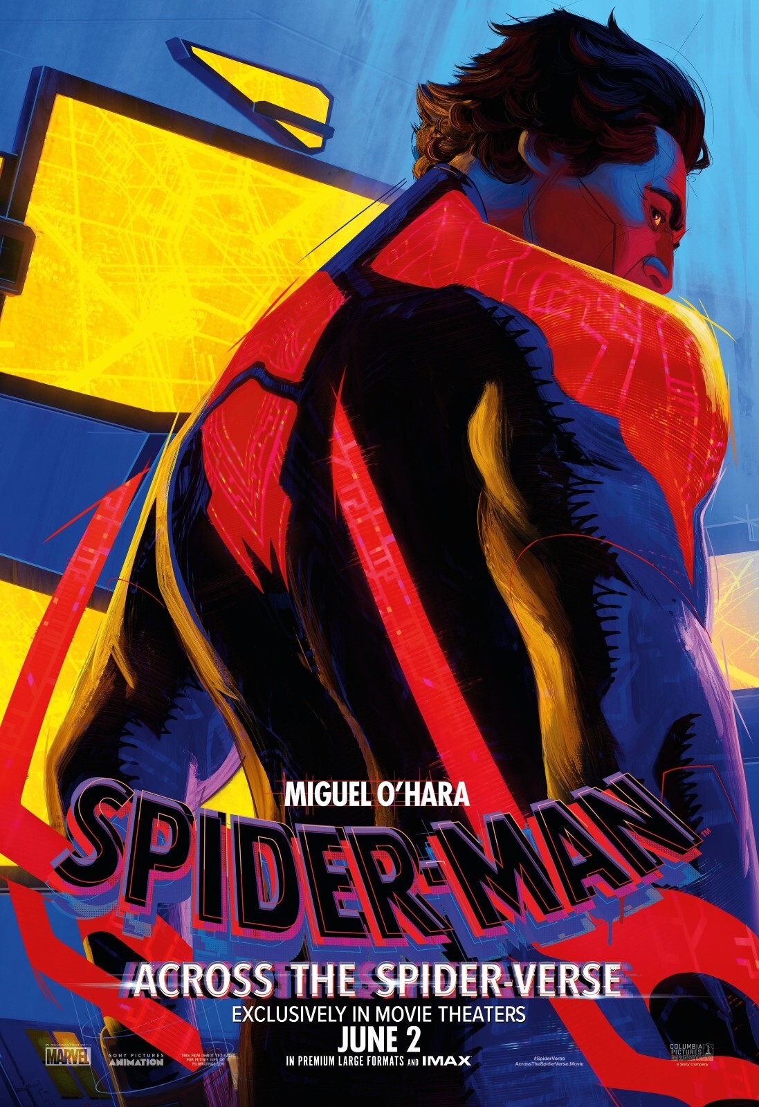 Spider-Man Across the Spider-Verse Movie Poster | Miguel O'Hara - Movies & TV Poster