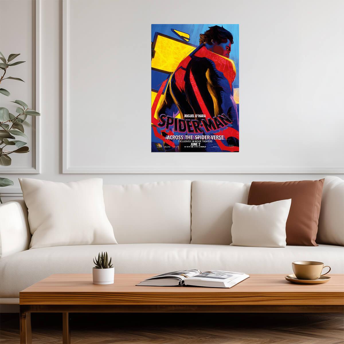 Spider-Man Across the Spider-Verse Movie Poster | Miguel O'Hara - Movies & TV Poster