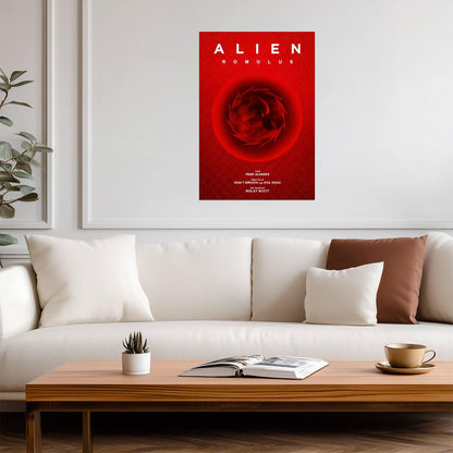 Alien Romulus Horror Movie Poster | Alien Embryo | Minimalist Composition - Movies & TV Poster