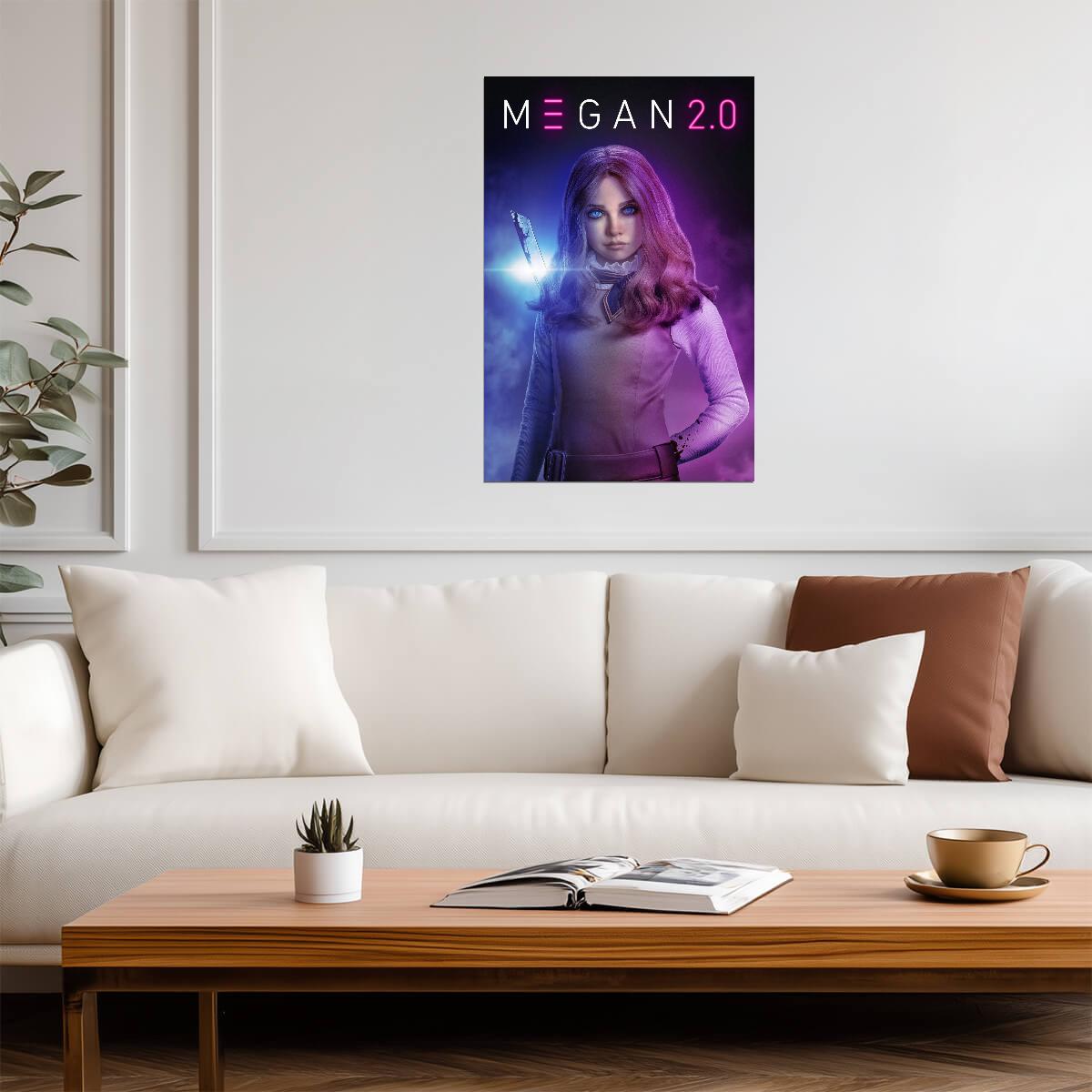M3GAN 2.0 Movie Poster | Doll with a Blade - Movies & TV Poster