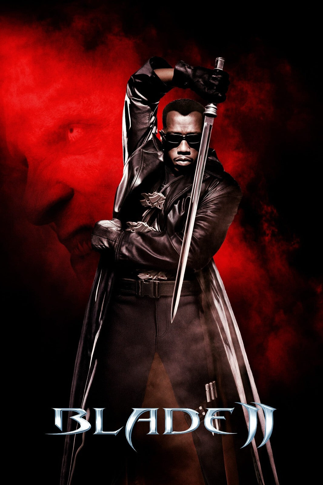 Blade II Movie Poster | Wesley Snipes with a Katana - Movies & TV Poster