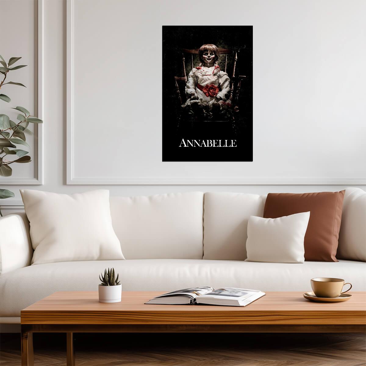 Annabelle 2014 Movie Poster | Doll in a Rocking Chair - Movies & TV Poster