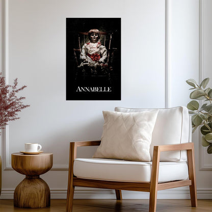 Annabelle 2014 Movie Poster | Doll in a Rocking Chair - Movies & TV Poster