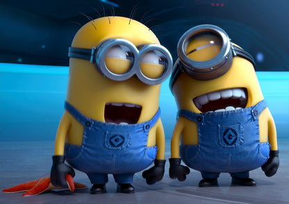 Despicable Me Movie Poster | Two Laughing Minions - Movies & TV Poster