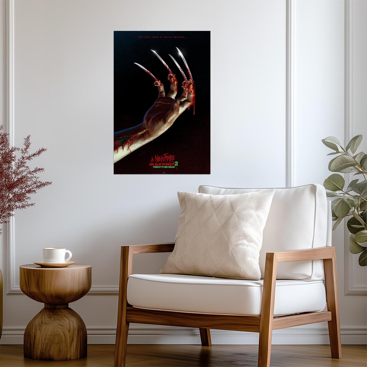 A Nightmare on Elm Street 2: Freddy's Revenge Poster | Claw Hand Print - Movies & TV Poster
