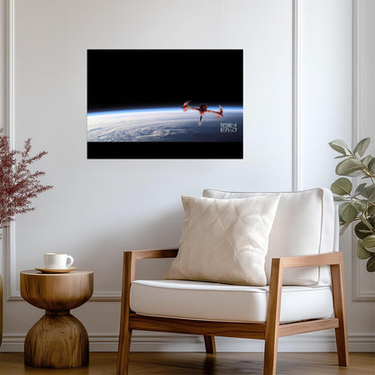 Cowboy Bebop Poster | Swordfish II Above Earth - Anime Poster