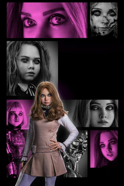 M3GAN 2.0 Movie Poster | Doll Portrait Collage - Movies & TV Poster