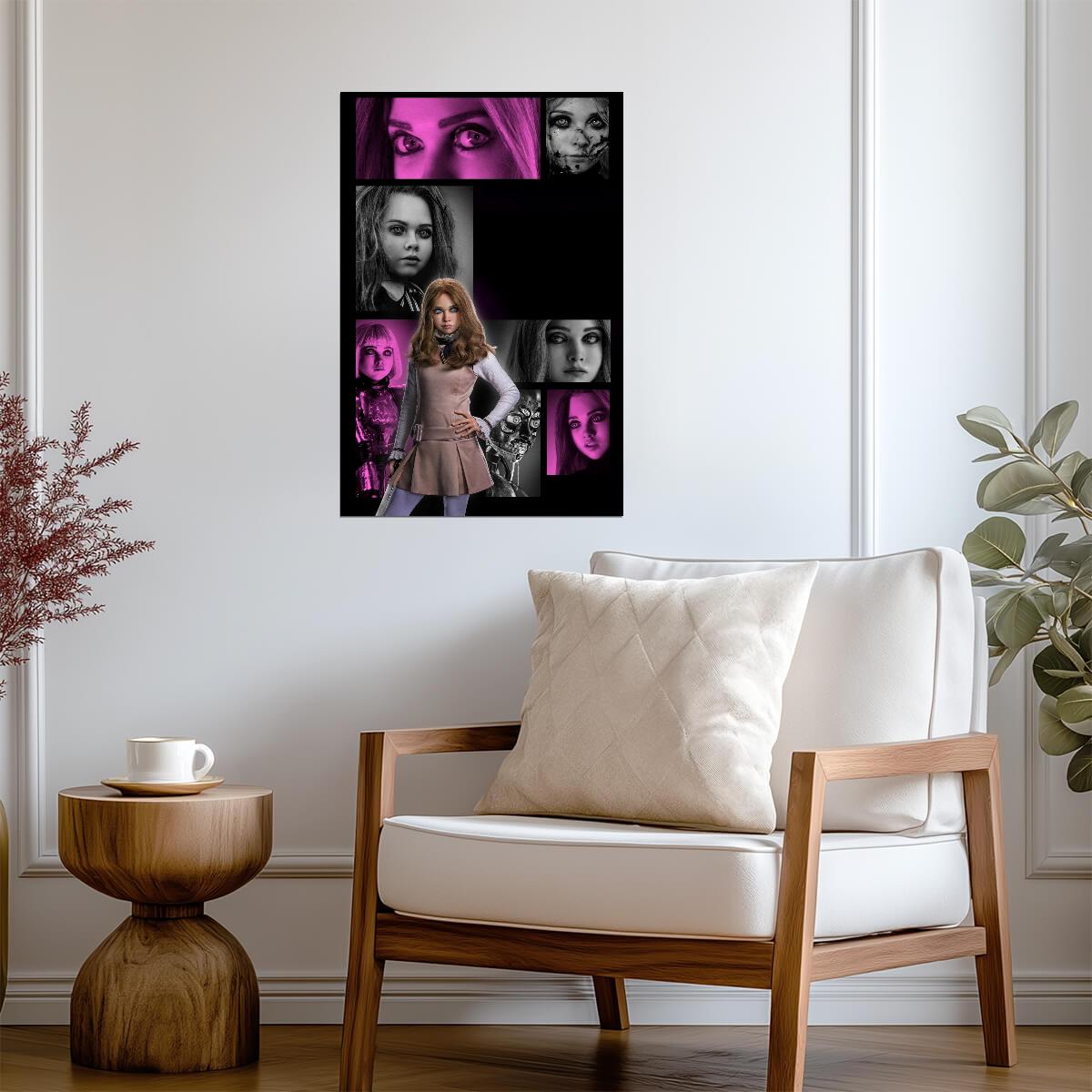 M3GAN 2.0 Movie Poster | Doll Portrait Collage - Movies & TV Poster