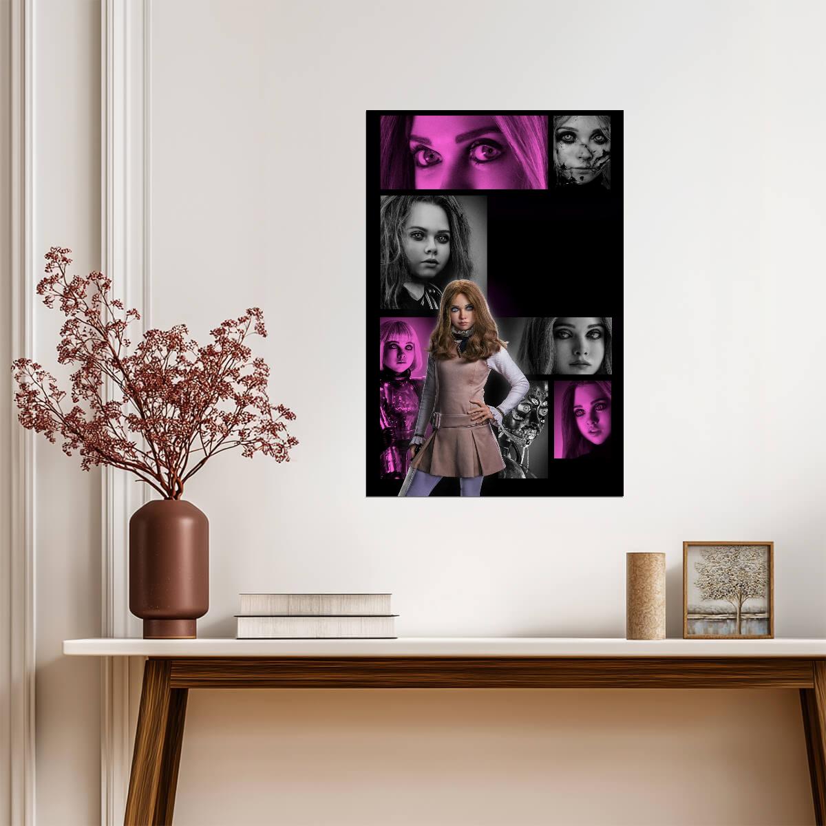 M3GAN 2.0 Movie Poster | Doll Portrait Collage - Movies & TV Poster