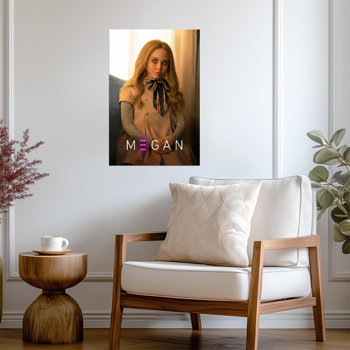 M3GAN 2022 Movie Poster | Doll Photo Portrait - Movies & TV Poster