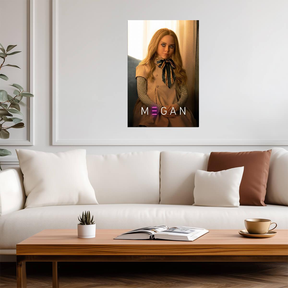 M3GAN 2022 Movie Poster | Doll Photo Portrait - Movies & TV Poster