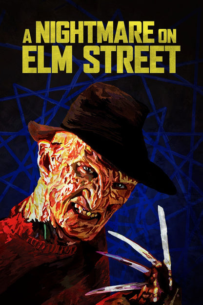 A Nightmare on Elm Street Poster | Freddy Krueger Claw Portrait - Movies & TV Poster
