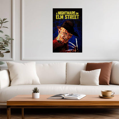 A Nightmare on Elm Street Poster | Freddy Krueger Claw Portrait - Movies & TV Poster