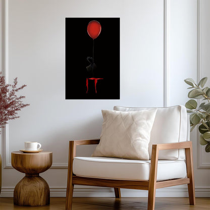 IT 2017 Movie Poster | Red Balloon and Reaching Hand - Movies & TV Poster