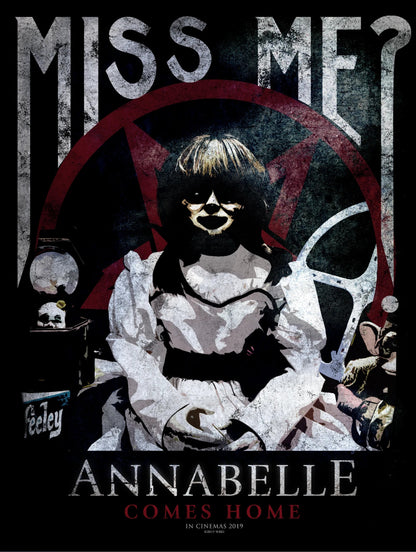 Annabelle Comes Home Movie Poster | Miss Me? Graphic Print - Movies & TV Poster