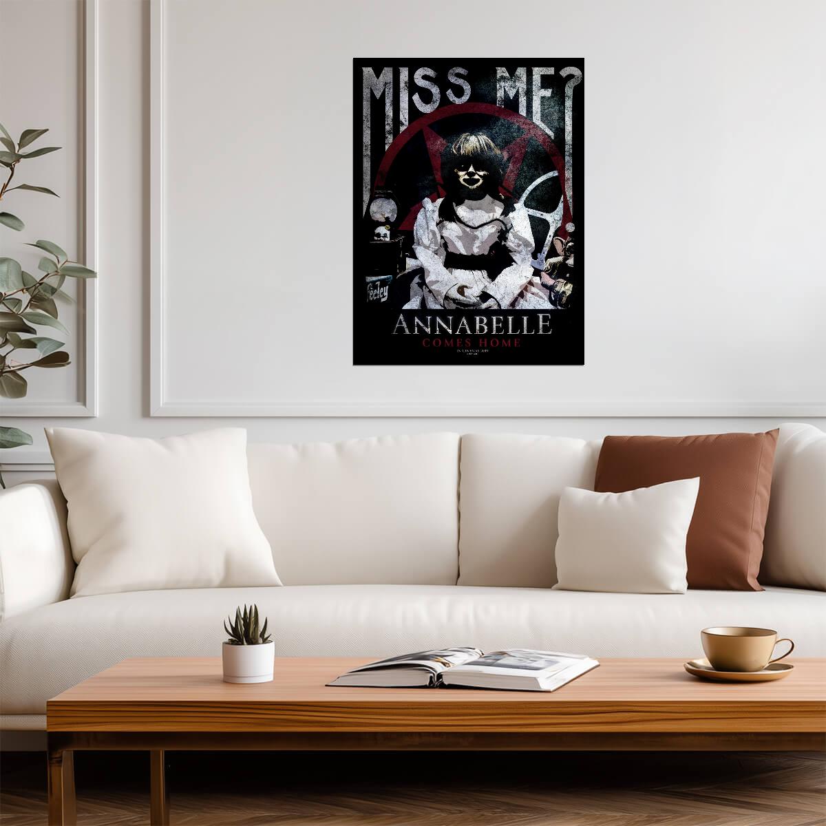 Annabelle Comes Home Movie Poster | Miss Me? Graphic Print - Movies & TV Poster