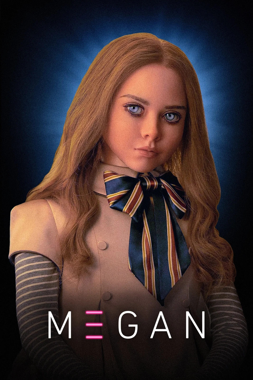 M3GAN 2022 Movie Poster | Illustrated Doll Portrait - Movies & TV Poster