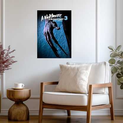 A Nightmare on Elm Street 3: Dream Warriors Poster | Claw Glove - Movies & TV Poster